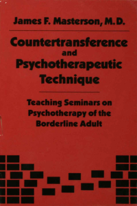 Cover image: Countertransference and Psychotherapeutic Technique 1st edition 9780876303344