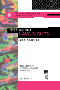 صورة الغلاف: International Law, Rights and Politics 1st edition 9780415111348