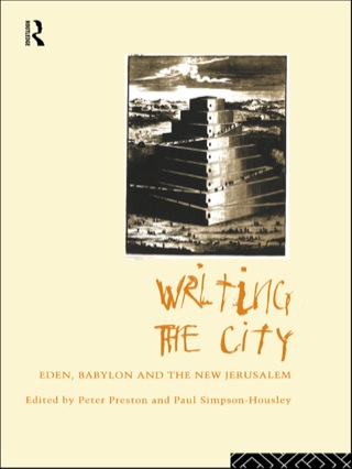 Cover image: Writing the City 1st edition 9780415756372