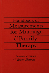 Titelbild: Handbook Of Measurements For Marriage And Family Therapy 1st edition 9781138009479