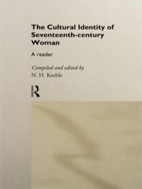 Cover image: The Cultural Identity of Seventeenth-Century Woman 1st edition 9780415104814