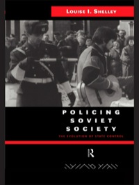 Cover image: Policing Soviet Society 1st edition 9780415104708