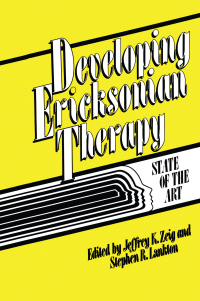 Cover image: Developing Ericksonian Therapy 1st edition 9781138004566