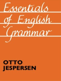 表紙画像: Essentials of English Grammar 1st edition 9780415104401