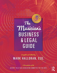 Imagen de portada: The Musician's Business and Legal Guide 5th edition 9781138672970