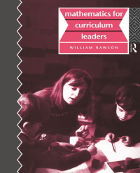 Cover image: Mathematics for Curriculum Leaders 1st edition 9781138442276