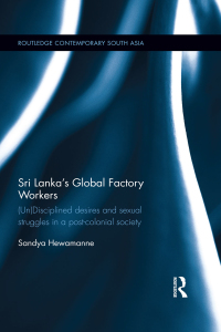 Cover image: Sri Lanka's Global Factory Workers 1st edition 9780415819862