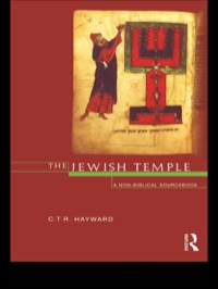 Cover image: The Jewish Temple 1st edition 9780415102407