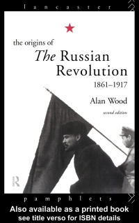 صورة الغلاف: The Origins of the Russian Revolution 2nd edition 9780415102322