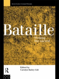 Omslagafbeelding: Bataille 1st edition 9780415101226