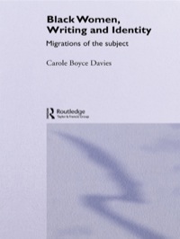 صورة الغلاف: Black Women, Writing and Identity 1st edition 9780415100878