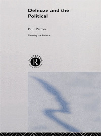 Imagen de portada: Deleuze and the Political 1st edition 9780415100649