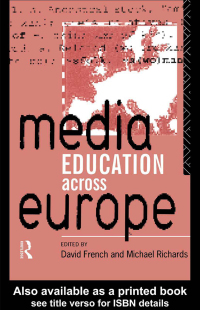 Imagen de portada: Media Education Across Europe 1st edition 9780415100168