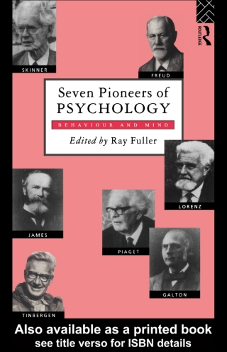 Cover image: Seven Pioneers of Psychology 1st edition 9780415099806