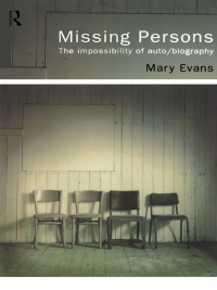صورة الغلاف: Missing Persons 1st edition 9780415099752