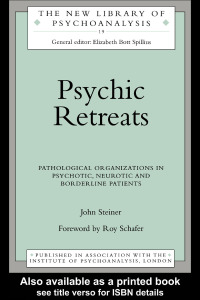 صورة الغلاف: Psychic Retreats 1st edition 9780415099240