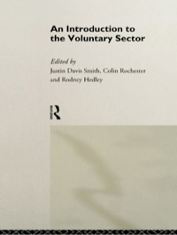 Imagen de portada: Introduction to the Voluntary Sector 1st edition 9780415099219