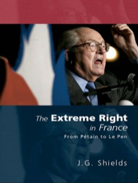 Cover image: The Extreme Right in France 1st edition 9780415372008
