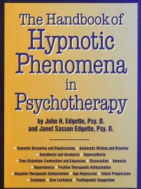 Cover image: Handbook Of Hypnotic Phenomena In Psychotherapy 1st edition 9781138869349