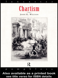 Cover image: Chartism 1st edition 9780415096898