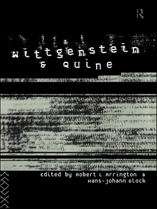 Imagen de portada: Wittgenstein and Quine 1st edition 9780415096768