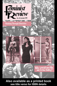 表紙画像: Feminist Review 1st edition 9780415096461