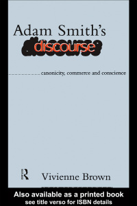Cover image: Adam Smith's Discourse 1st edition 9780415081603