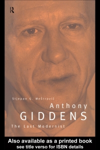 Cover image: Anthony Giddens 1st edition 9780415095723