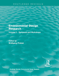 Omslagafbeelding: Environmental Design Research 1st edition 9781138685918
