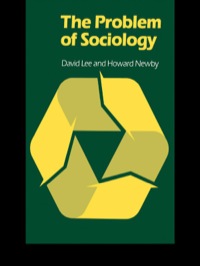 Omslagafbeelding: The Problem of Sociology 1st edition 9780415094535