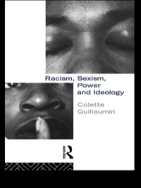 Cover image: Racism, Sexism, Power and Ideology 1st edition 9780415093859