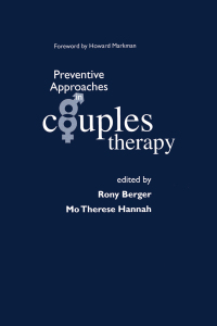 Imagen de portada: Preventive Approaches in Couples Therapy 1st edition 9781138009653