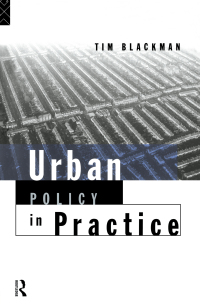 Cover image: Urban Policy in Practice 1st edition 9780415092999