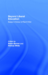 Cover image: Beyond Liberal Education 1st edition 9780415092944