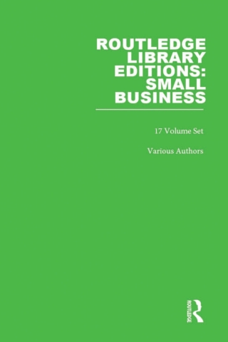 Cover image: Routledge Library Editions: Small Business 1st edition 9781138673083
