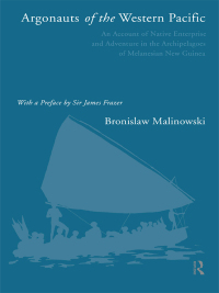 Titelbild: Argonauts of the Western Pacific 1st edition 9780415090940
