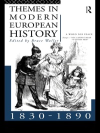 Imagen de portada: Themes in Modern European History 1830-1890 1st edition 9781138137011