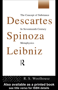 Imagen de portada: Descartes, Spinoza, Leibniz 1st edition 9780415090223