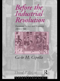 Cover image: Before the Industrial Revolution 3rd edition 9781138156784