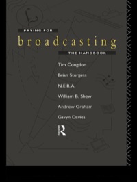 Imagen de portada: Paying for Broadcasting: The Handbook 1st edition 9780415089388