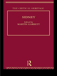 Titelbild: Sidney: The Critical Heritage 1st edition 9780415089340