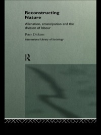 Cover image: Reconstructing Nature 1st edition 9780415089227
