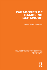 Cover image: Paradoxes of Gambling Behaviour 1st edition 9781138687134
