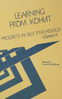 Cover image: Progress in Self Psychology, V. 4 1st edition 9780367606497
