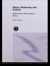 Cover image: Dance, Modernity and Culture 1st edition 9780415087940