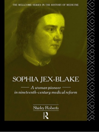 Cover image: Sophia Jex-Blake 1st edition 9780415087537