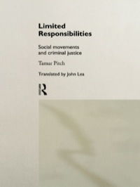 Omslagafbeelding: Limited Responsibilities 1st edition 9780415086530