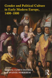 Imagen de portada: Gender and Political Culture in Early Modern Europe, 1400-1800 1st edition 9781138667419