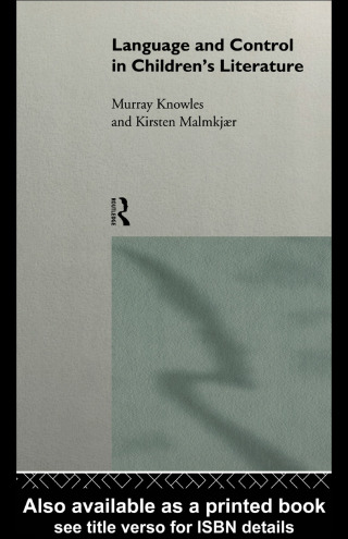 Cover image: Language and Control in Children's Literature 1st edition 9780415086257