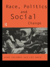Imagen de portada: Race, Politics and Social Change 1st edition 9781138408258